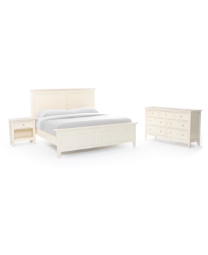 Furniture Sanibel Bedroom Furniture 3 Pc Set Full Bed Nightstand And Dresser Created For Macy S From Macys Com Daily Mail