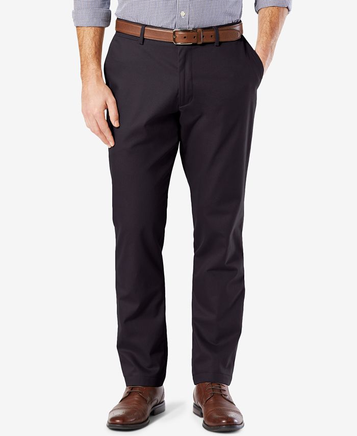 Dockers Men's Signature Lux Cotton Athletic Fit Stretch Khaki Pants - Macy's