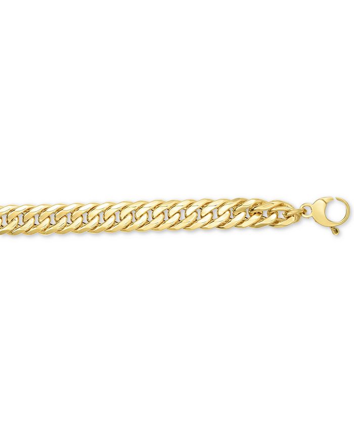 Macy's Fancy Link Wide Bracelet in 14k Gold - Macy's
