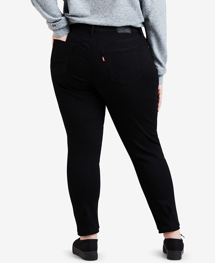levi's plus size wide leg jeans