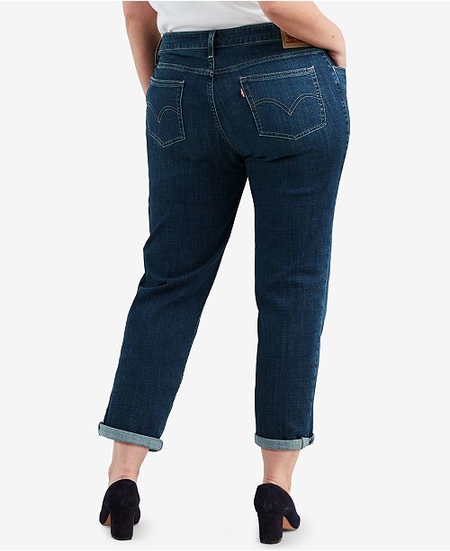 macy's levi's plus size