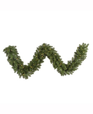 Vickerman 25' Grand Teton Artificial Christmas Garland with 300 Warm White Led Lights