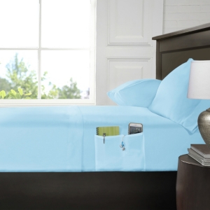 Smart Sheet with Pocket Full 4 Pc Set Bedding