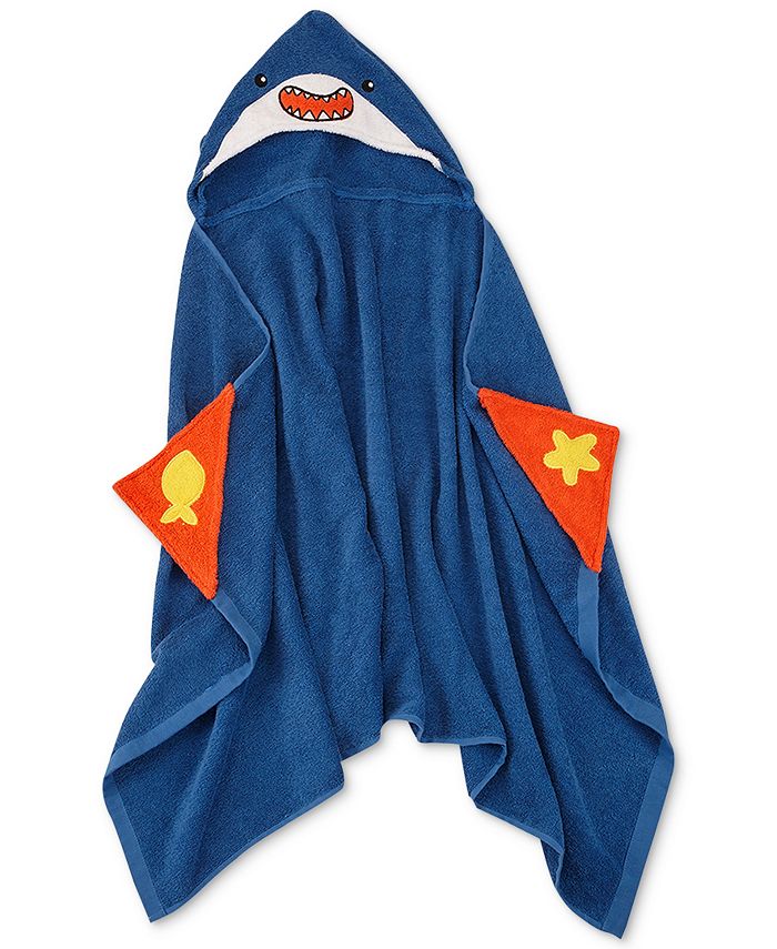 JLA Home Ocean Adventures Hooded Bath Towel, Created for Macy's Macy's