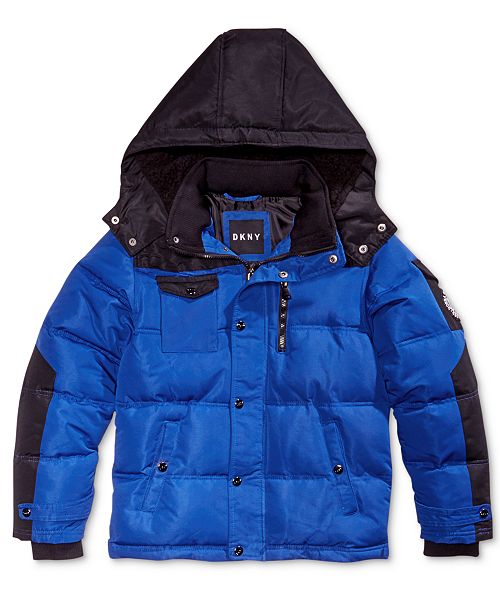 dkny bubble coat mens