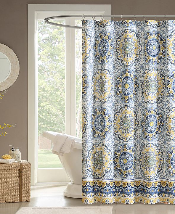 Madison Park Tangiers 72" x 72" Shower Curtain & Reviews Shower