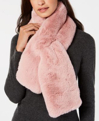 macy's fur shawl