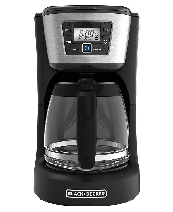 Black & Decker 12Cup Programmable Coffee Maker & Reviews Coffee