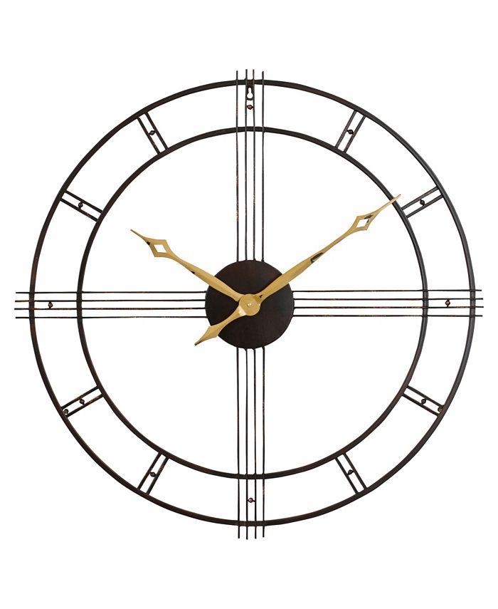 Aspire Home Accents Rumi Mid Century Wall Clock Macy's