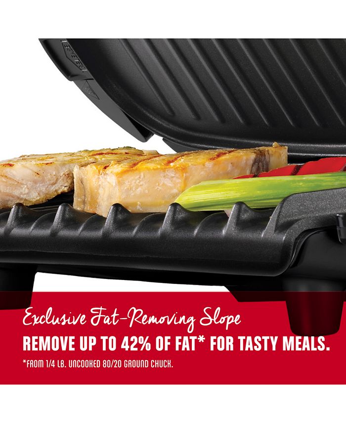 Foreman 5Serving Removable Plate Electric Indoor Grill & Panini