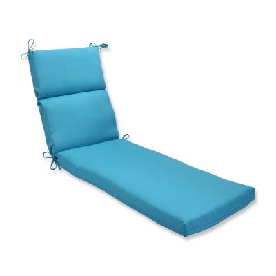 Pillow Perfect - Veranda Turquoise Chaise Lounge Cushion