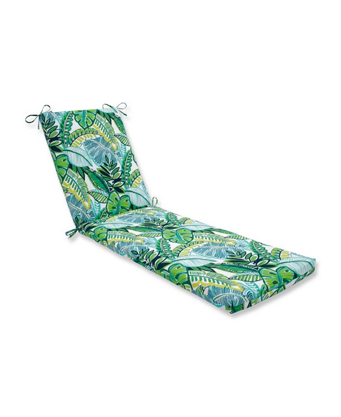 Pillow Perfect Aruba Jungle Green Chaise Lounge Cushion Macy's