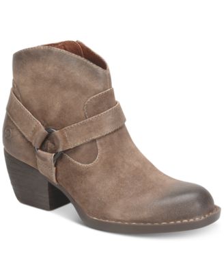 born taupe booties