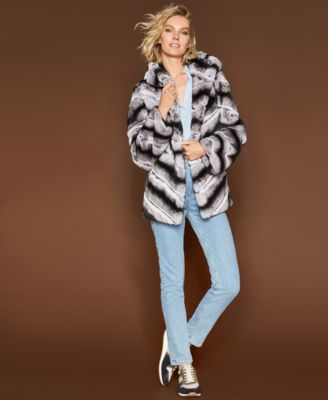 The Fur Vault - Reversible Rabbit Fur Jacket