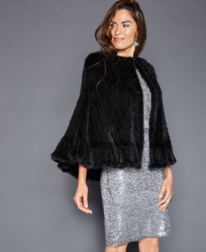 image of The Fur Vault Mink Fur Cape