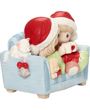 Precious Moments I Love You With My Whole Heart Couple On Couch ...