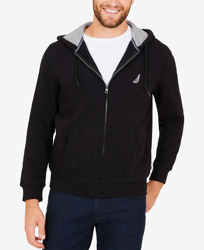 Nautica Mens Full-Zip Sweater Hoodie Sweatshirt Sweatshirt