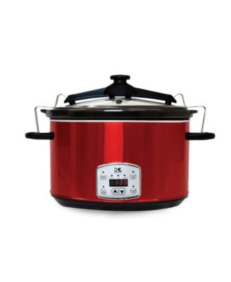 kalorik 8 quart digital slow cooker with locking lid