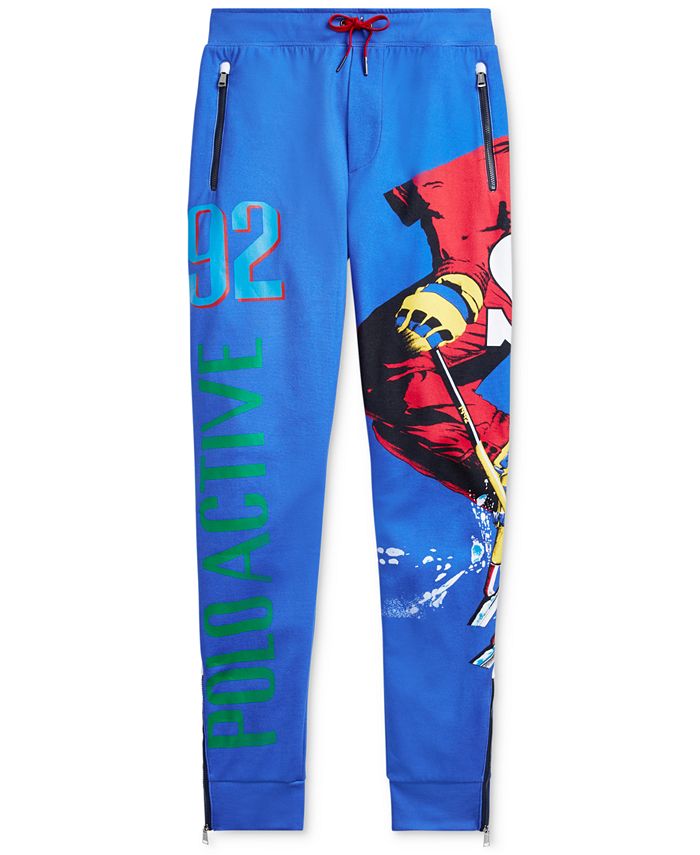 Polo Ralph Lauren Downhill Skier Men's Double Knit Tech Athletic Pants &  Reviews - Pants - Men - Macy's