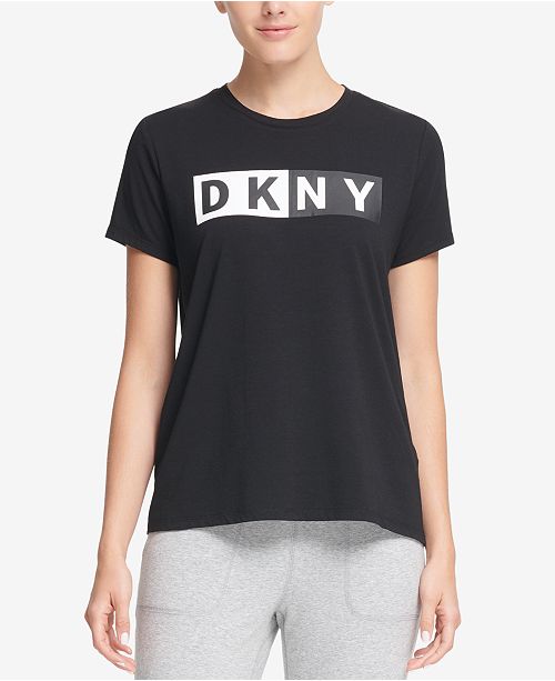 Dkny Sport Logo T Shirt Created For Macy S Reviews Tops