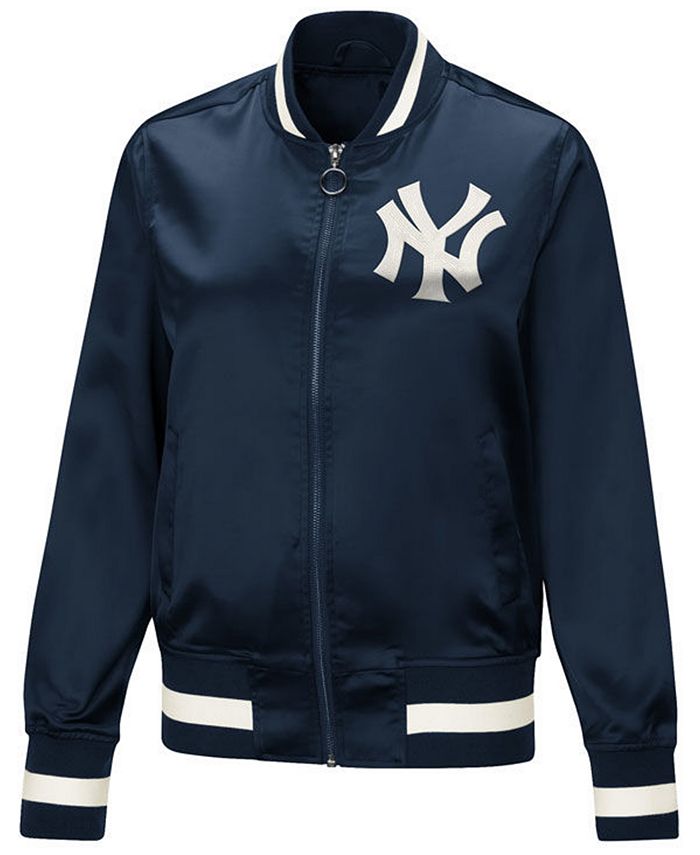 Touch by Alyssa Milano Women's New York Yankees Touch Satin Bomber