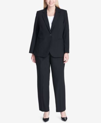 macys pant suits plus size