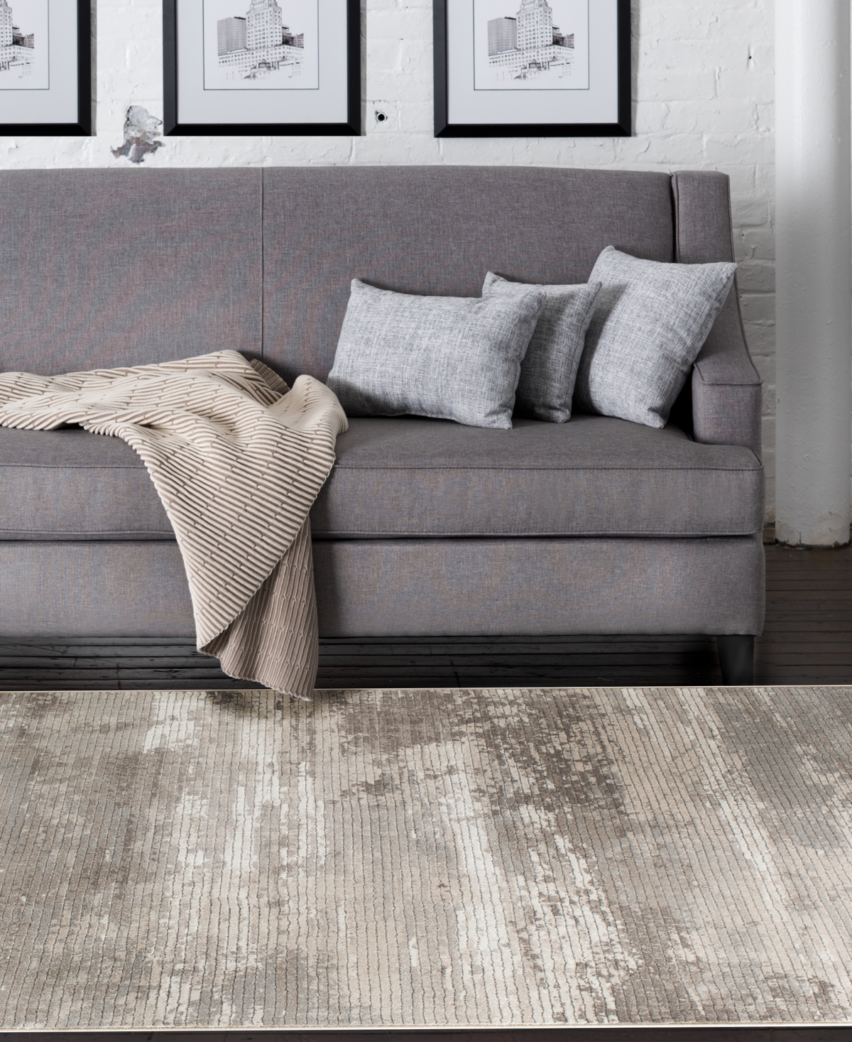 Mink Home Waterside Tide 7'10" x 10'10" Area Rug
