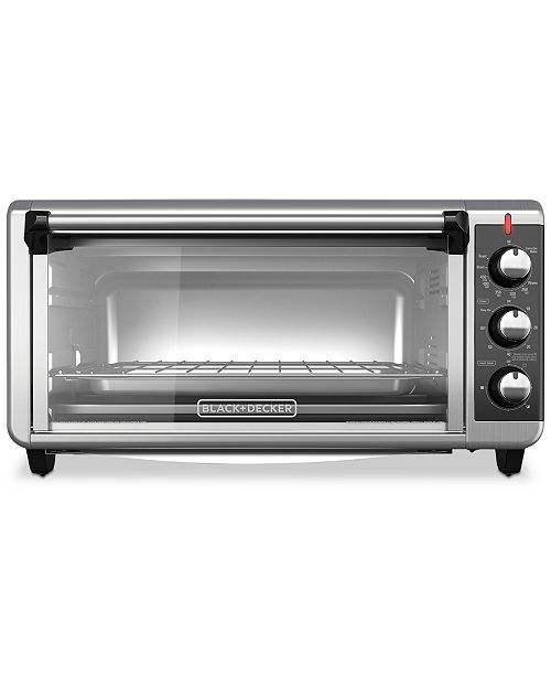 Black Decker To3250xsb 8 Slice Extra Wide Convection Toaster