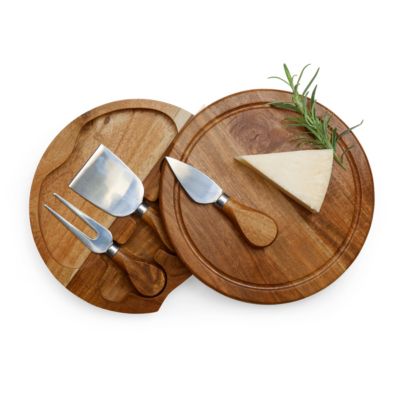 Toscana&reg; by Acacia Brie Cheese Cutting Board & Tools Set