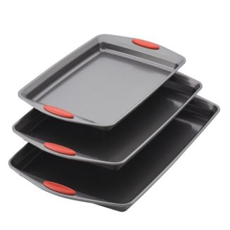 Enchante Cook With Color Silicone Baking Trays & Non-Stick Baking Pan Set -  Macy's