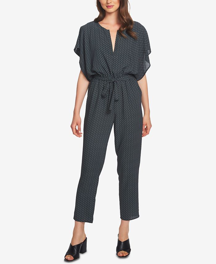 1.STATE Printed Jumpsuit - Macy's