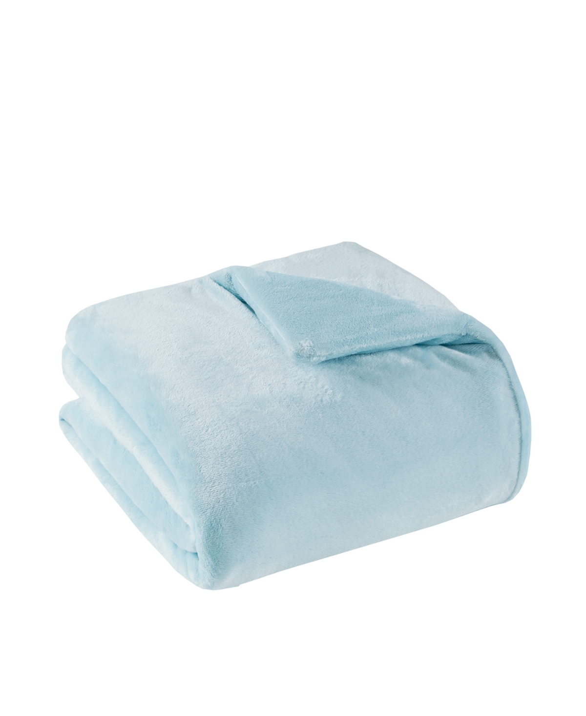Closeout! Sleep Philosophy Premium Soft 60" x 70" 18lbs Plush Weighted Blanket - Blue