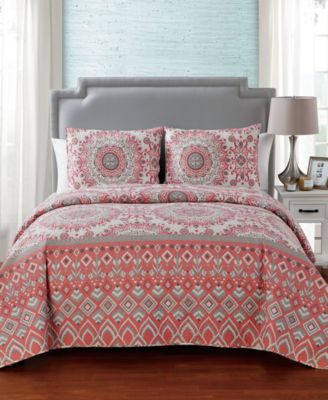 VCNY Home - Pina Reversible 3-Pc. King Quilt Set