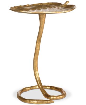 Mina Foil Petal Side Table