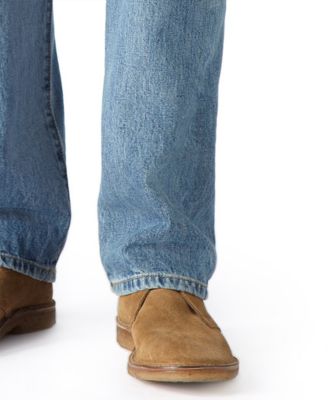Men's 501 Regular-Fit Button Fly Non-Stretch Jeans