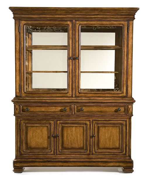 Furniture Closeout Mandara 2 Piece China Cabinet Reviews