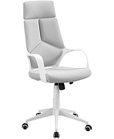 High Back Executive Office Chair in White