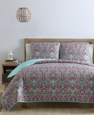 VCNY Home - Chora Reversible 2-Pc. Twin Quilt Set