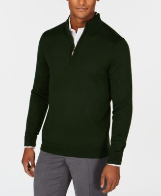 merino wool zipper sweater