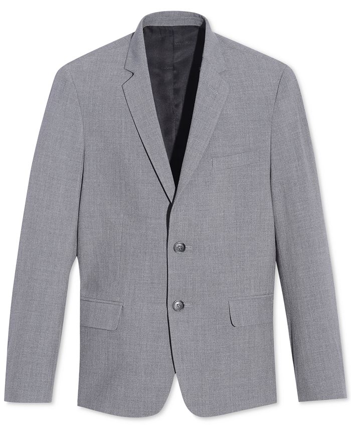 Calvin Klein Big Boys Slim Fit Stretch Suit Jacket - Macy's