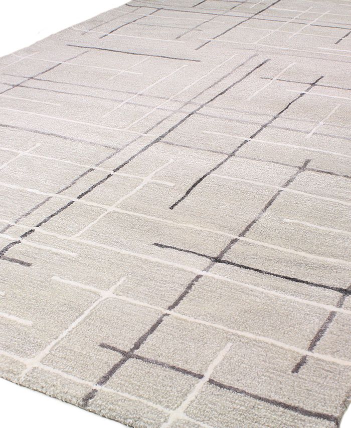 Hotel Collection CLOSEOUT! Area Rug, City Grid CG1 2'6" x 4', Created