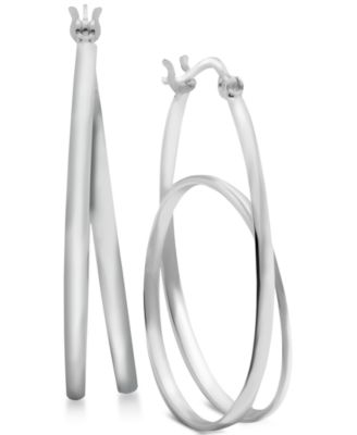 Essentials - Oval Loop Hoop Earrings