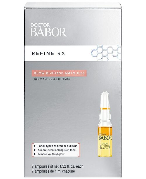 BABOR Doctor Babor Refine Rx Glow BiPhase Ampoule Concentrates, 0.2oz. & Reviews Skin Care