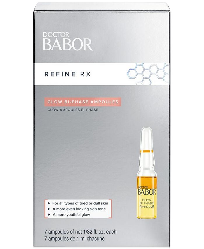 BABOR - Babor Doctor Babor Refine Rx Glow Bi-Phase Ampoule Concentrates, 0.2-oz.