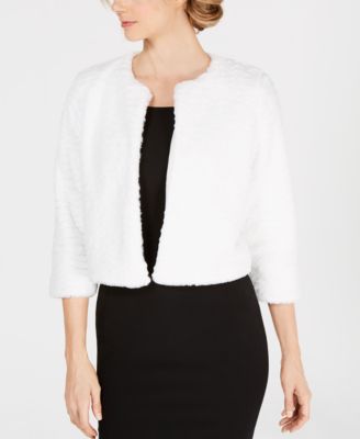 Calvin Klein - Faux-Fur Shrug