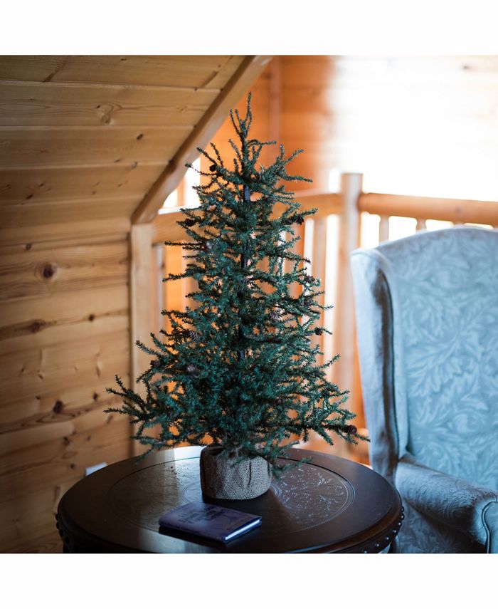 Vickerman 36" Carmel Pine Artificial Christmas Tree Unlit Macy's