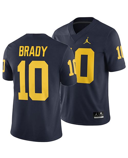 Nike Men S Tom Brady Michigan Wolverines Player Game Jersey Reviews Sports Fan Shop By Lids Men Macy S