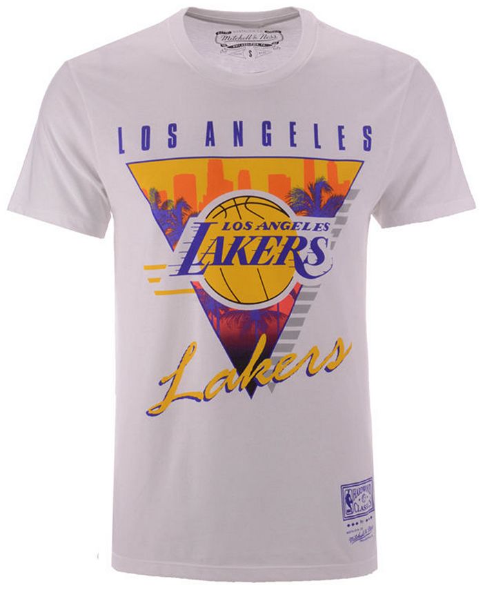 Los Angeles Lakers Mitchell & Ness Authentic Shooting Shirt - Mens