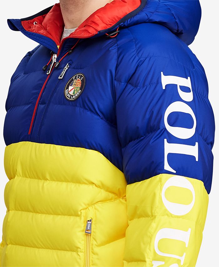 Polo Ralph Lauren Downhill Skier Men's Hooded Down Pullover Macy's