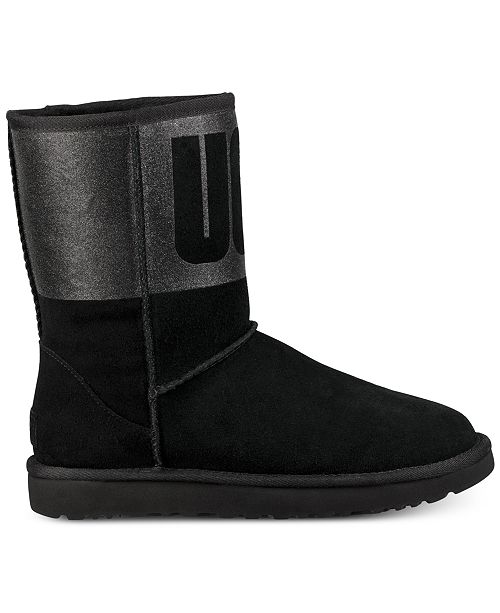 short black sparkle uggs